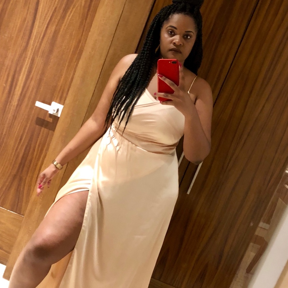 Satin Dress